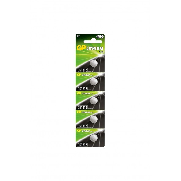 GP Lithium Para Pil Gpcr1216-c5 ürün görseli 1