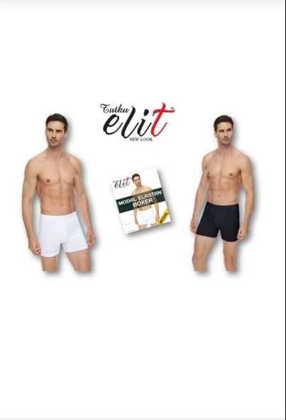 TUTKU ELİT 1251 ERKEK MODAL ELASTAN BOXER 6 ADET - Resim 3
