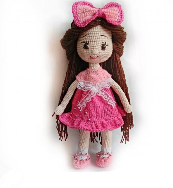 Betül Bebek Amigurumi Organik Oyuncak ürün görseli 1