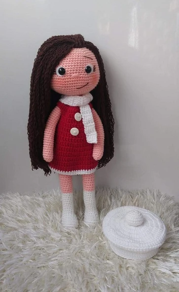 Gülce Bebek Amigurumi Organik Oyuncak ürün görseli 1