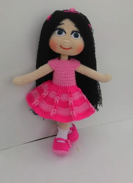 Sevimli Nur Bebek Amigurumi Organik Oyuncak ürün görseli 1