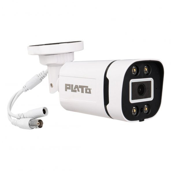 Plato PL-23840 2MP 4 Warm Ledli 3.6 Mm Plastik Kasa AHD Bullet Kamera ürün görseli 1
