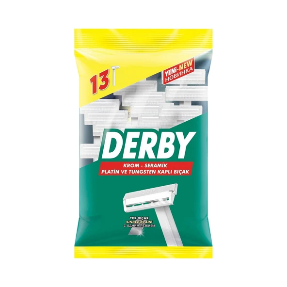 Derby Tek Bıçak 13lü Poşet ürün görseli 1