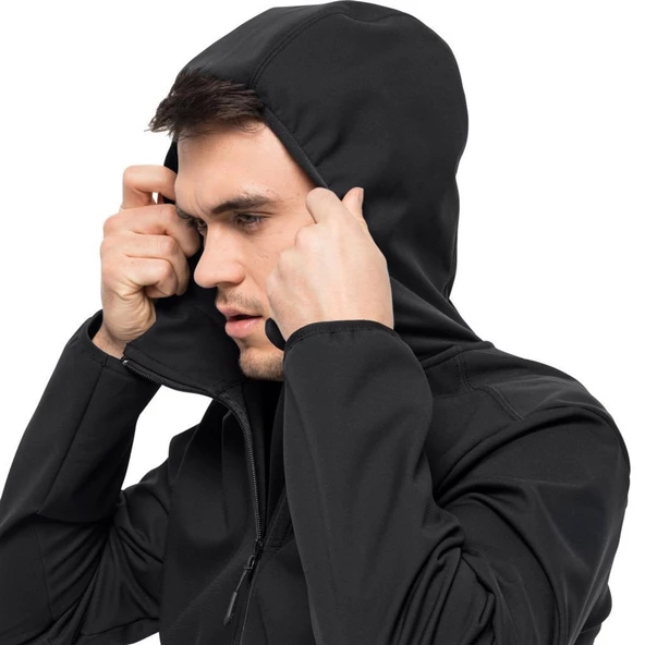Jack Wolfskin 1307471-6000 Bornberg M Erkek Softshell Ceket - Resim 3