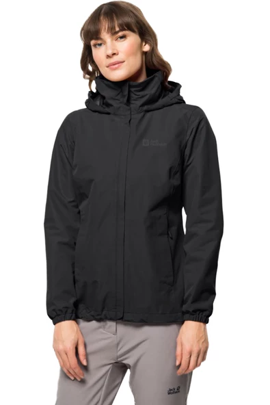 Jack Wolfskin 1111202-6000 Stormy Point 2L Jkt W Kadın Outdoor Mont ürün görseli 1