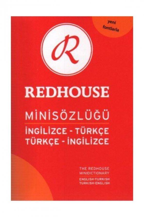 Redhouse Minisözlüğü (İ-T/T-İ)-turuncu ürün görseli 1