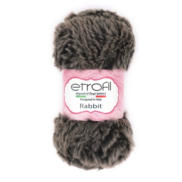 Etrofil Rabbit 70714 Gri Kahve - Resim 6