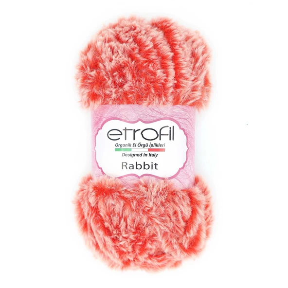 Etrofil Rabbit 72166 Kırmızı Melanj - Resim 6