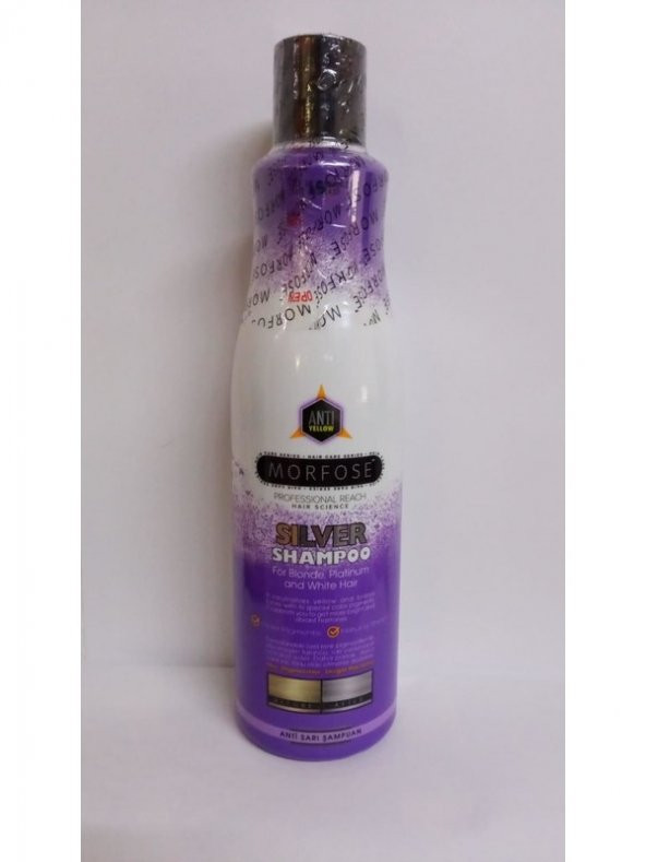 Morfose Silver  Antı YELL0W  Shampoo 500 ml ürün görseli 1