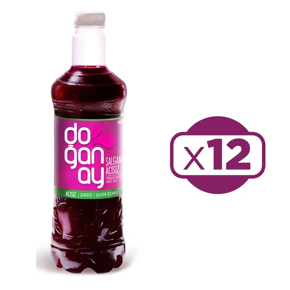 Doğanay Şalgam Suyu 1lt Tatlı X 12 Adet ürün görseli 1