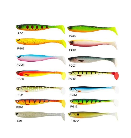 Lucky John Basara 3D Soft Swim 5'' (12.7 cm) 4P Silikon Yem ürün görseli 1