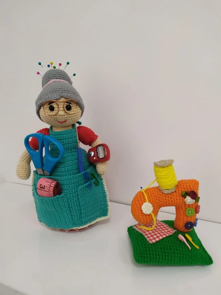 Terzi Nine Bebek Amigurumi Organik Oyuncak ürün görseli 1