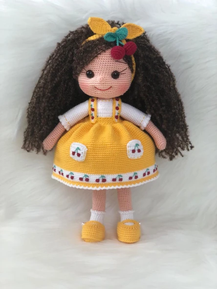 İnci Tanem Bebek Amigurumi Organik Oyuncak ürün görseli 1