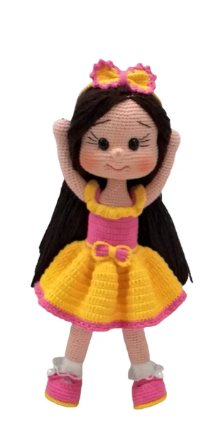 Bonibon Bebek Amigurumi Organik Oyuncak ürün görseli 1