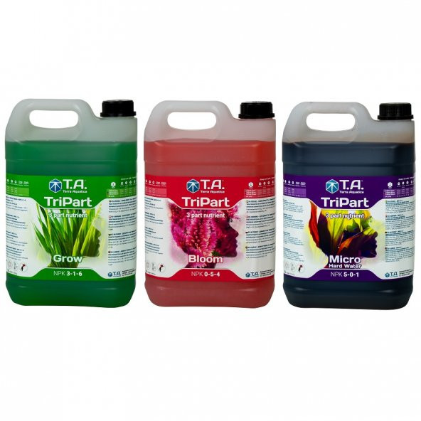 Terra Aquatica Tripart 5 Litre Eko Set Hard Water Sert Su ürün görseli 1