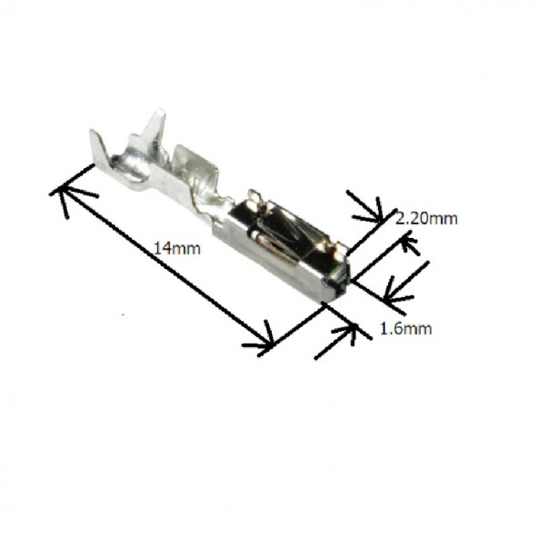 Fiatextra 100Adet Linea/Egea Body Pini (14x2.2x1.6mm) ürün görseli 1
