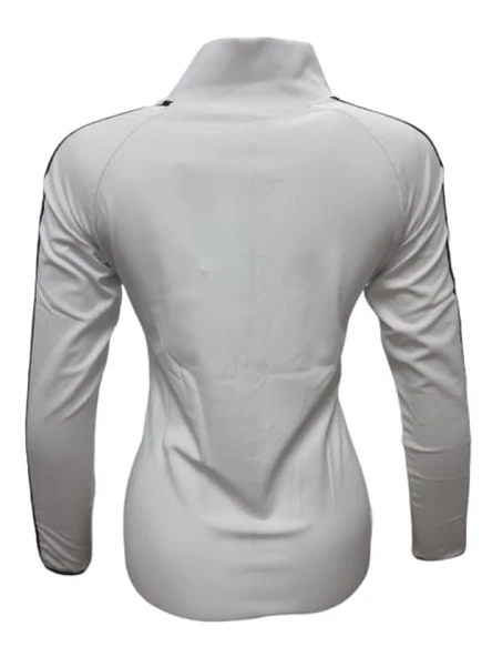 Adidas A0780 Kadın Dalgıç Şeritli Kapüşonlu Sweatshirt - Resim 3