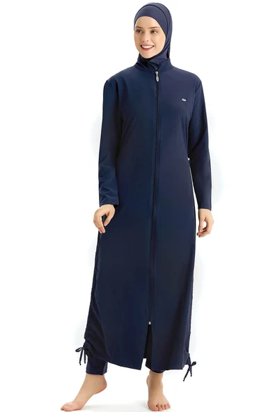 Adasea Tam Kapalı Tesettür Mayo Uzun Tam Boy 4065 ürün görseli 1