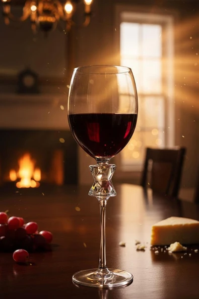 Paşabahçe El İmalatı Kristal Ayaklı Şarap Kadehİ 2 Li 31683 ürün görseli 1
