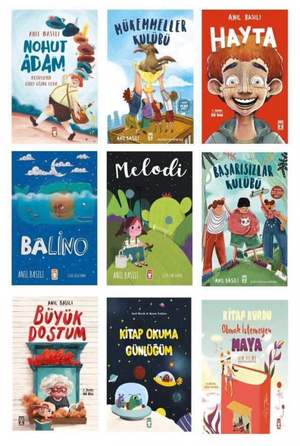 Anıl Basılı Seti 9 Kitap ürün görseli 1