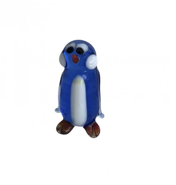 El Yapımı Murano Cam Penguen Biblo A68-02 ürün görseli 1
