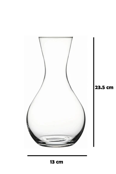 Paşabahçe Nude Kristal 1300 cc  Karaf 64110 - Resim 3