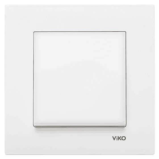 Viko Karre Beyaz Anahtar + Çerçeve ürün görseli 1