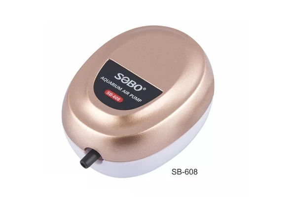 Sobo Sessiz Tek Çıkışlı Akvaryum Hava Motoru 1.5W 3LT/DAK SB-608 ürün görseli 1