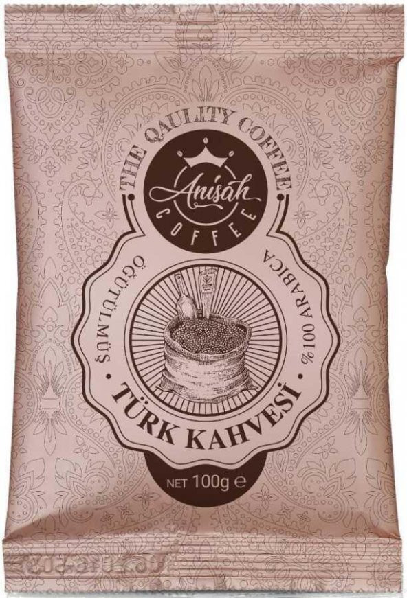 ANİŞAH ÖĞÜTÜLMÜŞ TÜRK KAHVESİ 100 GR ürün görseli 1