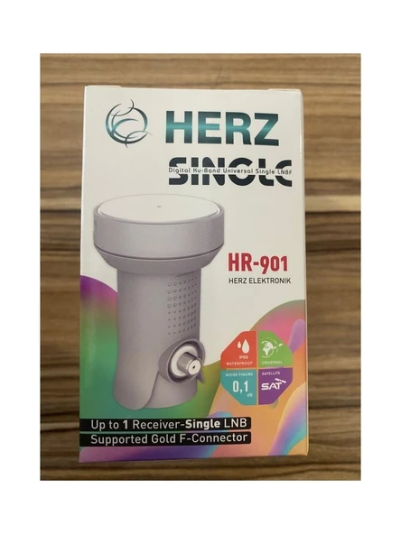 Herz HR-901 Unıversal 4K Tekli Lnb ürün görseli 1