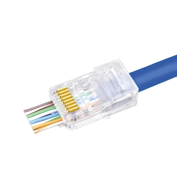 Ez Rj45 Soket Cat6 (100 Adet) Hadron Hdx-5030 ürün görseli 1
