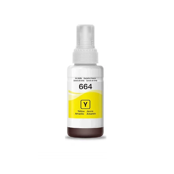 Perfıx Pf T6644 - 6734 Sarı Şişeli Mürekkep (70 Ml ) ürün görseli 1