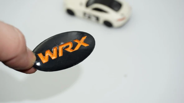 DK Tuning WRX Direksiyon Siyah Turuncu Logo Arma Subaru İle Uyumlu ürün görseli 1