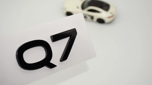 DK Tuning Q7 2025+ Bagaj Siyah 3M Yazı Logo Audi İle Uyumlu ürün görseli 1