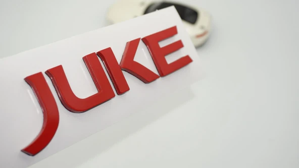 DK Tuning juke Kırmızı ABS 3M Bagaj Yazı Logo Nissan İle Uyumlu ürün görseli 1