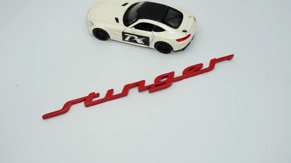 DK Tuning Stinger Kırmızı Bagaj Logo Arma Kia İle Uyumlu ürün görseli 1