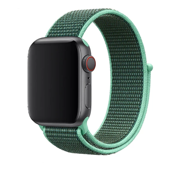 Apple Watch Ultra 49mm Kordon KRD-03 Hasır Kordon - Resim 7