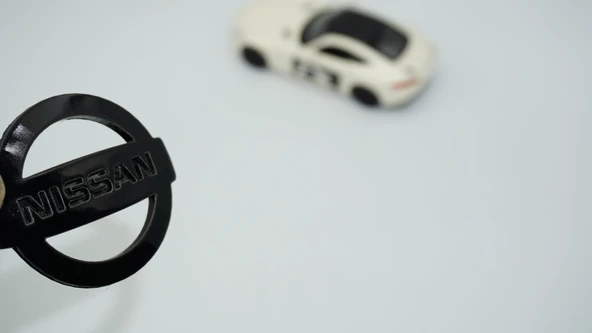 DK Tuning Nissan Direksiyon 3M 3D Siyah ABS Logo Amblem ürün görseli 1