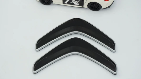 DK Tuning Citroen C3 C4 C5 C6 Siyah Gri Bagaj Logo Arma ürün görseli 1