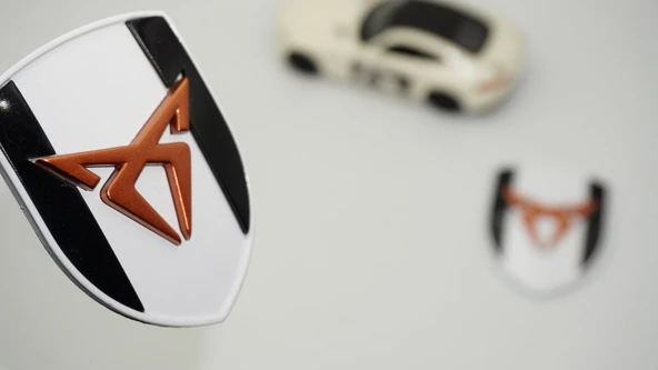 DK Tuning Seat Cupra Logo Kelebek Cam Çamurluk Yanı SB Amblem Arma Seti ürün görseli 1