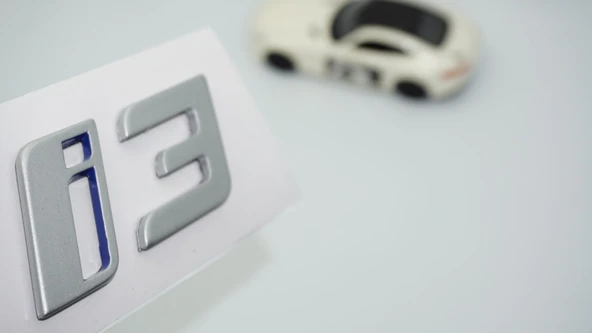 DK Tuning Yeni i3 Bagaj Mavi Gri ABS Yazı Logo Bmw İle Uyumlu ürün görseli 1