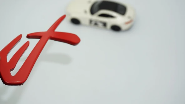 DK Tuning Lancer EX Bagaj Kırmızı Yazı Logo Arma ürün görseli 1