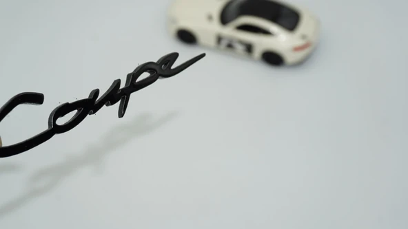 DK Tuning Coupe Siyah ABS 3M 3D Bagaj Logo Bmw İle Uyumlu ürün görseli 1