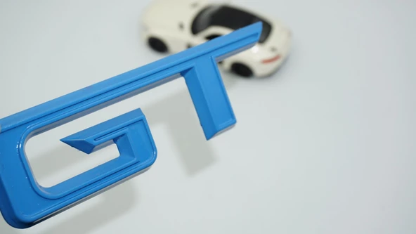DK Tuning Mustang GT Bagaj Mavi Logo Arma Ford İle Uyumlu ürün görseli 1