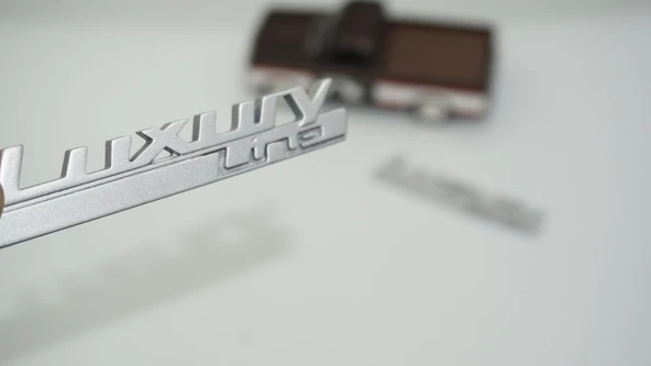DK Tuning Bmw LuxuryLine Logo Yan Çamurluk Logo Amblem Arma Seti ürün görseli 1