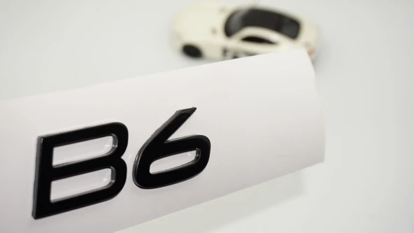 DK Tuning B6 C-S-V-XC Siyah Bagaj Yazı Logo Volvo ile Uyumlu ürün görseli 1