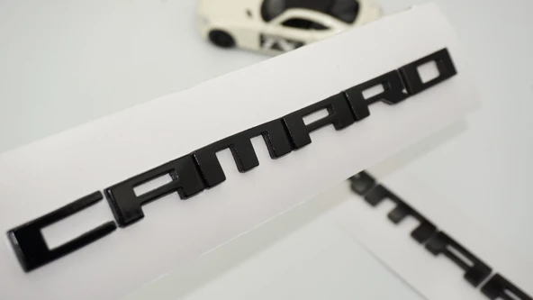DK Tuning Camaro Çamurluk Siyah Yazı Arma Seti Chevrolet ile Uyumlu ürün görseli 1