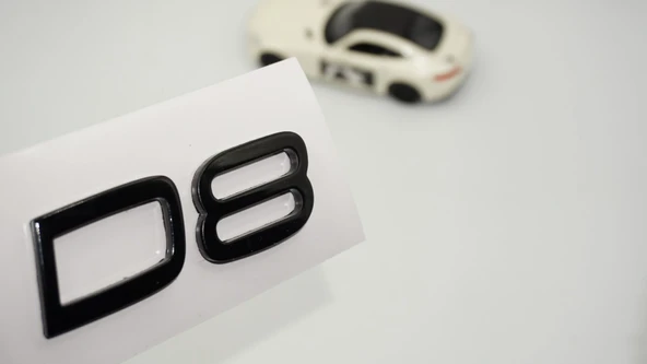 DK Tuning D8 C-S-V-XC Siyah Bagaj Yazı Logo Volvo ile Uyumlu ürün görseli 1