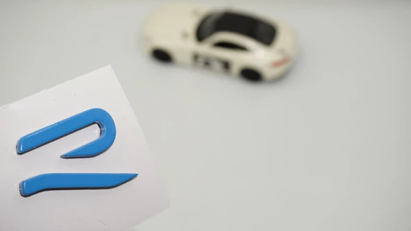 DK Tuning R Line Yeni Nesil Bagaj Mavi Logo Arma Volkswagen İle Uyumlu ürün görseli 1
