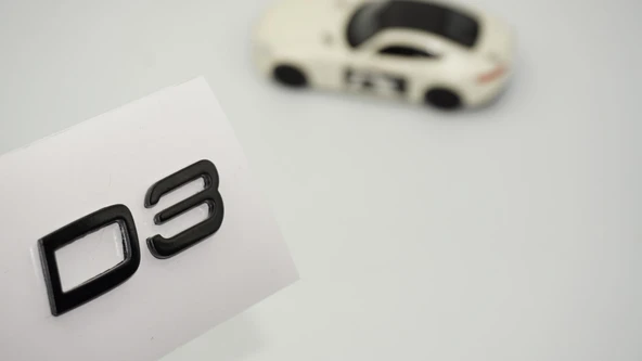 DK Tuning D3 Küçük Boy Bagaj Yazı Logo Volvo ile Uyumlu ürün görseli 1